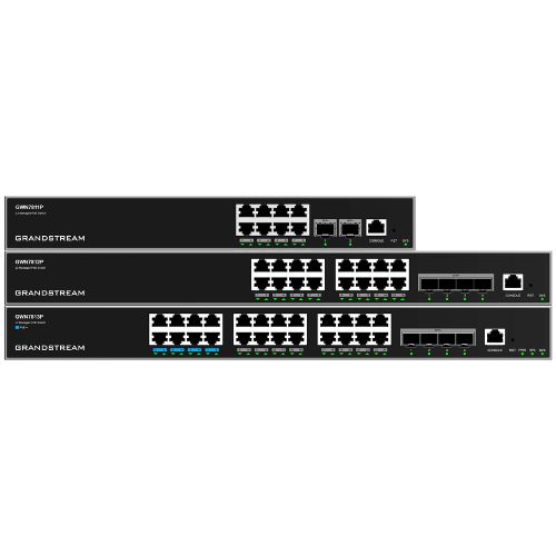 Grandstream GWN7812P - Managed 16 Port PoE Switch - Enterprise