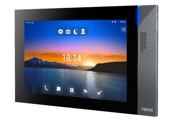 JPEG20i57A_3-2.jpg Fanvil - SIP Indoor Unit, 2 SIP Lines, Android 9.0,10.1" Color Touchscreen,HD Audio,Builtin2W Speaker