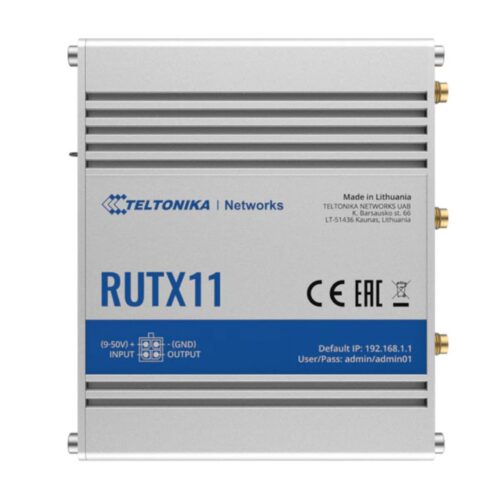 Teltonika20RUTX11.jpg Teltonika RUTX11 LTE CAT6 Router with GE + WiFi + BT