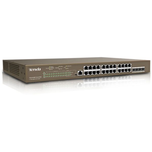 Tenda 24 Port L3 Managed PoE Switch