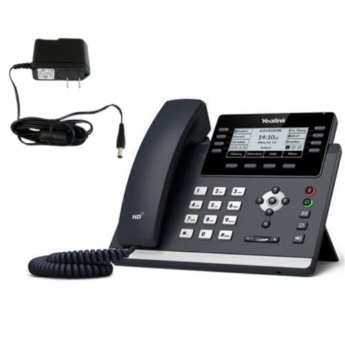 Yealink SIP-T43U With Power Supply