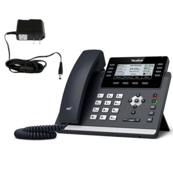 Yealink SIP-T43U With Power Supply