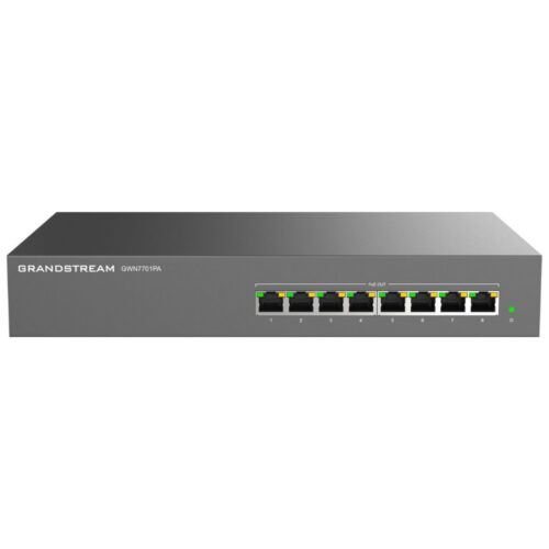 Grandstream GWN7701PA - Unmanaged 8 Port PoE Switch