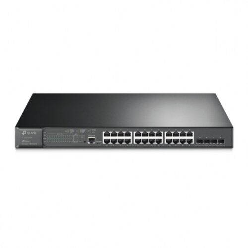tl-sg3428mp.jpg TP-LINK TL-SG3428MP JetStream 28-Port Gigabit L2+ Managed Switch with 24-Port
PoE+